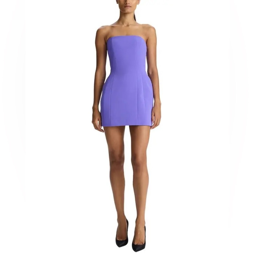 NWT ALC Women's Purple Elsie Strapless Mini Dress- Size 6
